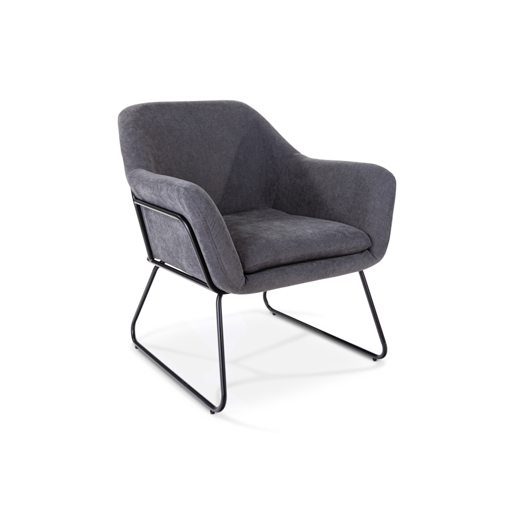 רובין בד אפור כהה