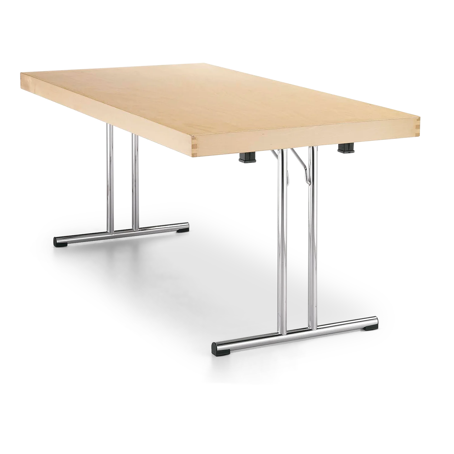 שולחן עם רגל מתקפלת