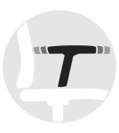 כריות ידיות נעות קדימה ואחורה